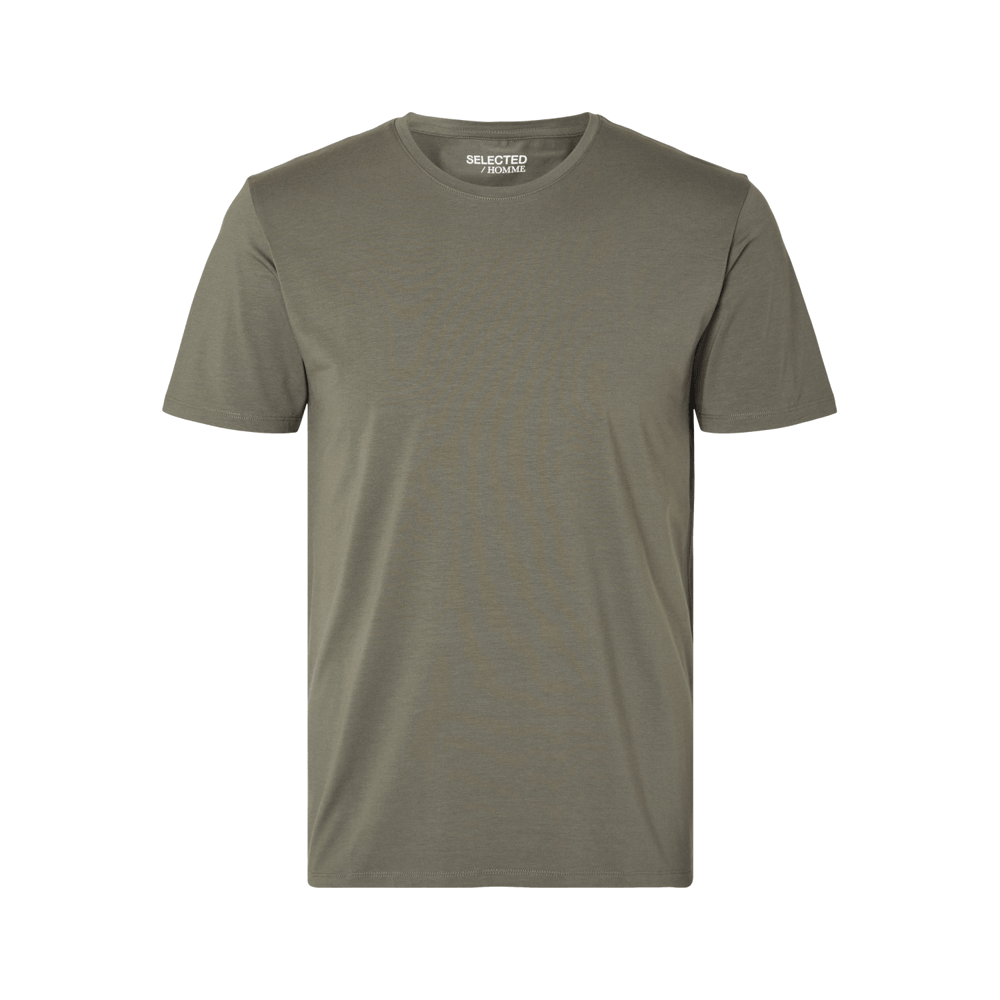 Selected Homme Pima Short Sleeve O-Neck T-Shirt